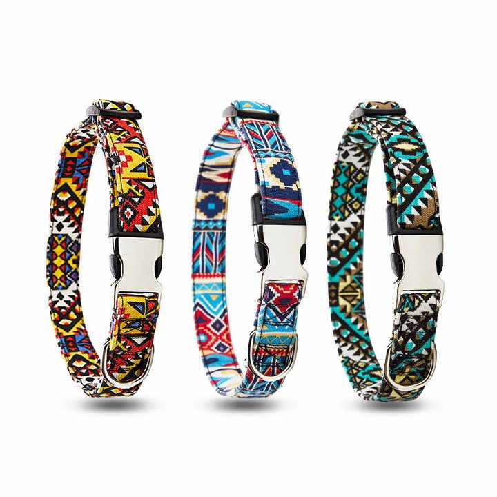 Metal Clasp Dog Collar