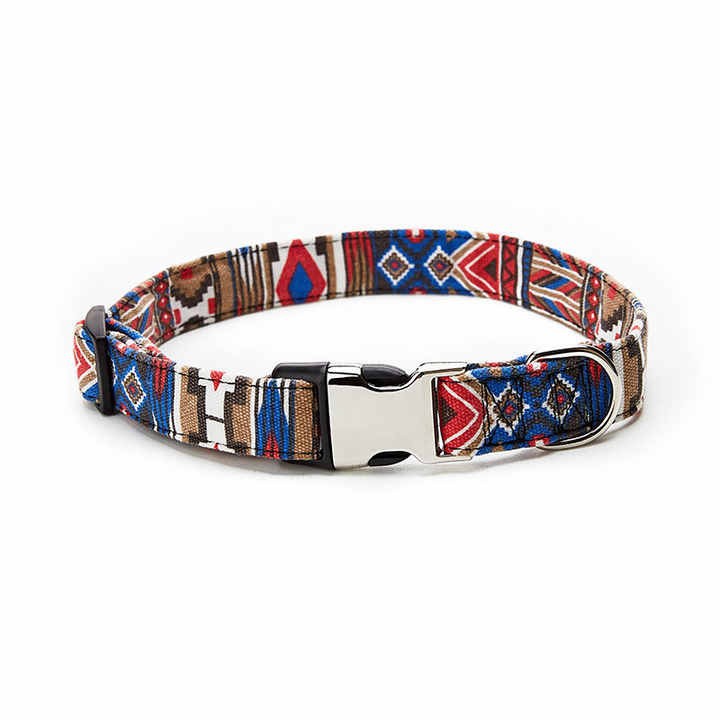 Metal Clasp Dog Collar