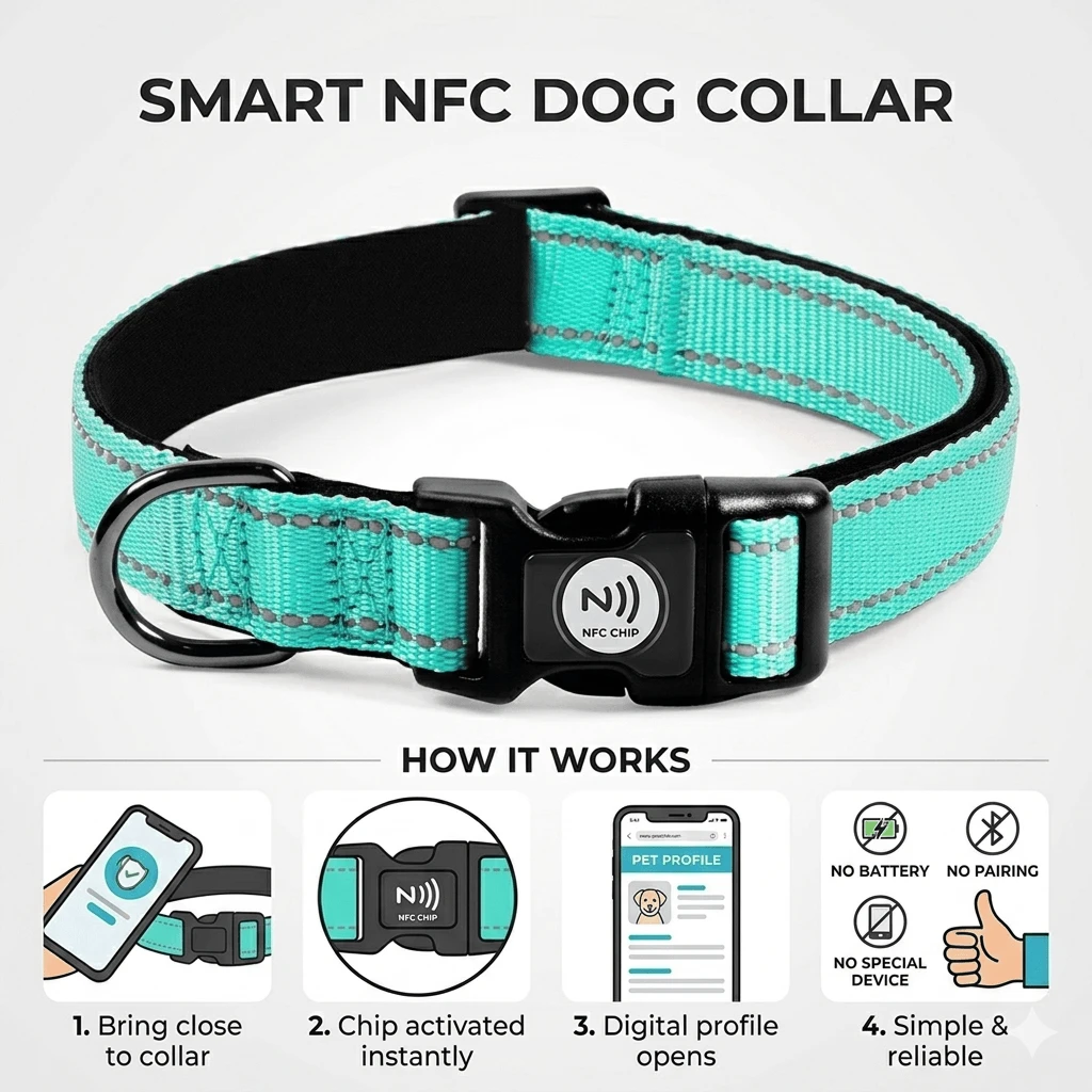 NFC Dog Collar NFC Dog Collar