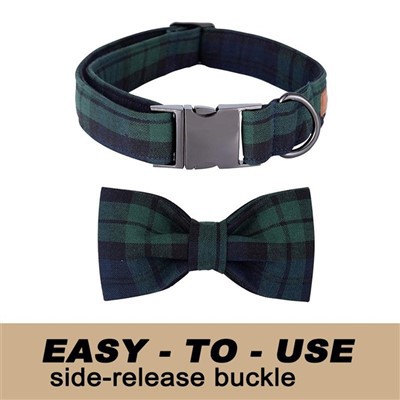 धनुष के साथ कुत्ता और बिल्ली कॉलर